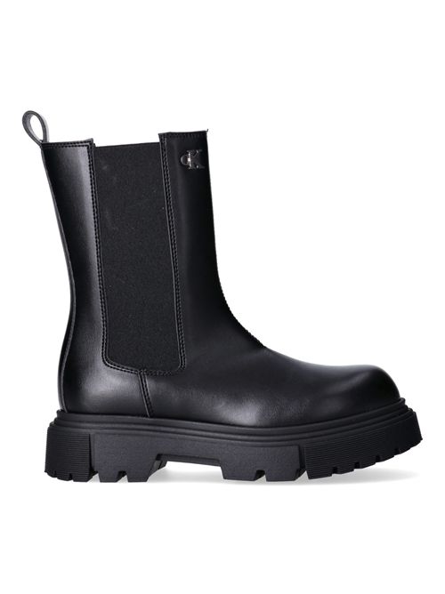 Stivali neri logo CALVIN KLEIN | 83137NERO